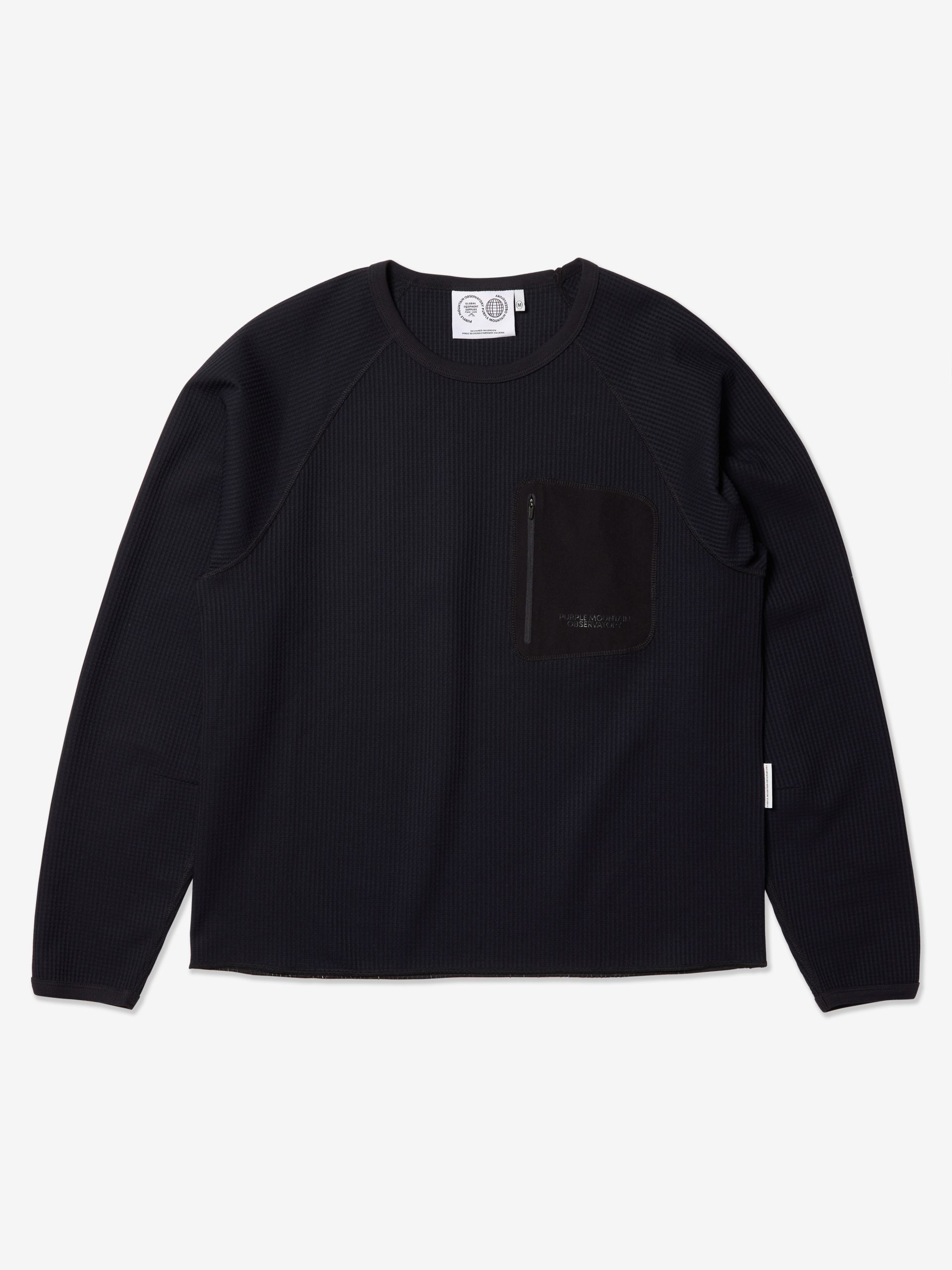 Featured image for “Waffle LS Crew - Black”