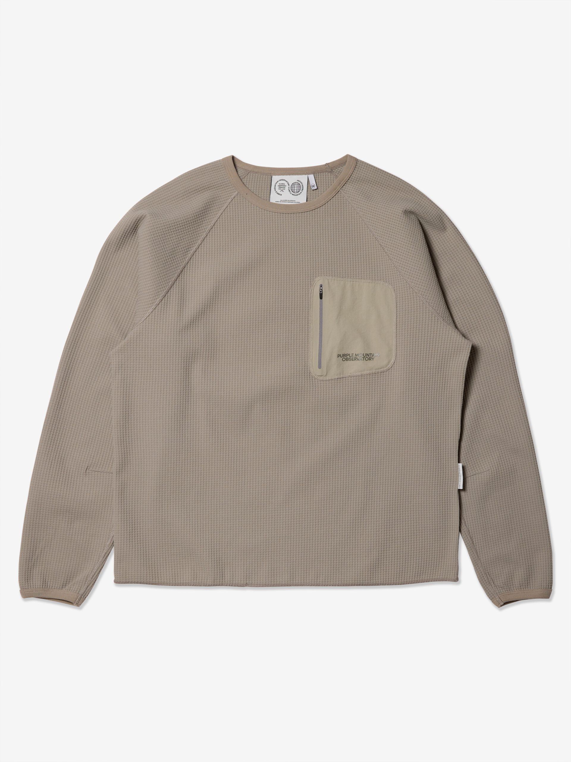 Featured image for “Waffle LS Crew - Concrete”